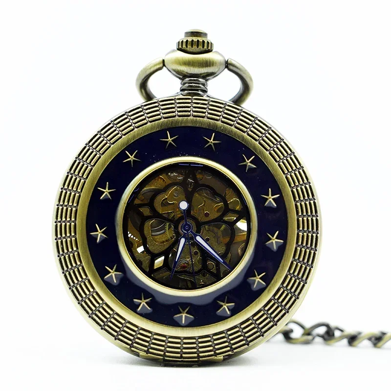 

Steampunk Retro Pocket Watches Collection Personality Multicolor Antique Necklace Pendant Mechanical Chain Watch For Men Ladies