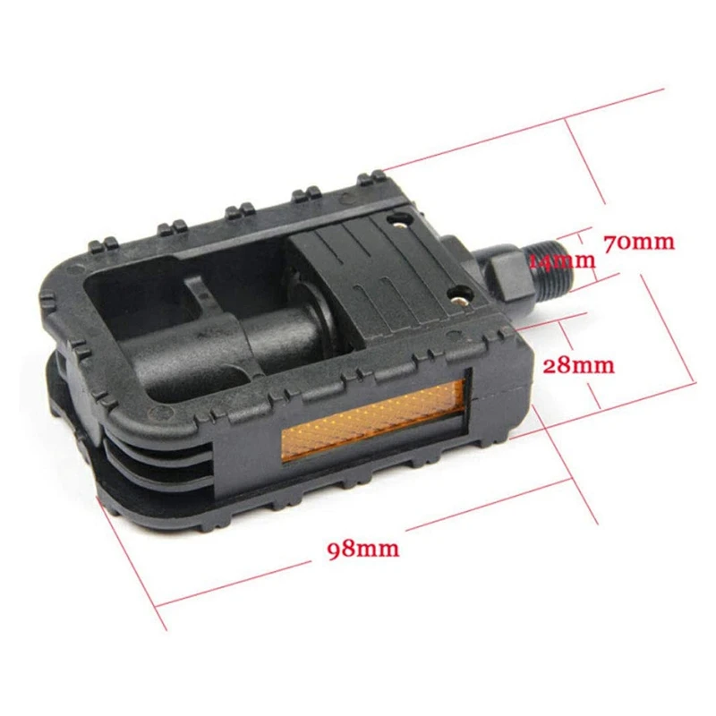 【STOCK】Mountain Bicycle Pedal Bike Accessories Cycling Flat Pedal for BMX,Mountain,MTB,Beach Cruiser,Scooter,Folding Bike