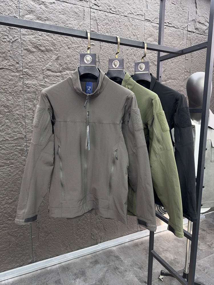 

Tactical Military Version Jaet Stand Collar Outdoor Breathable Waterproof Men's Spring Autumn Faion Urban Workwear