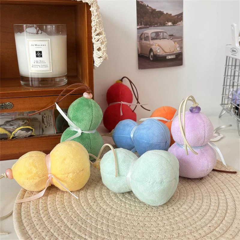 

Плюшевая кукла-брелок с тыквой; Симпатичный цветной мягкий игрушечный автомобиль, подвесной орнамент