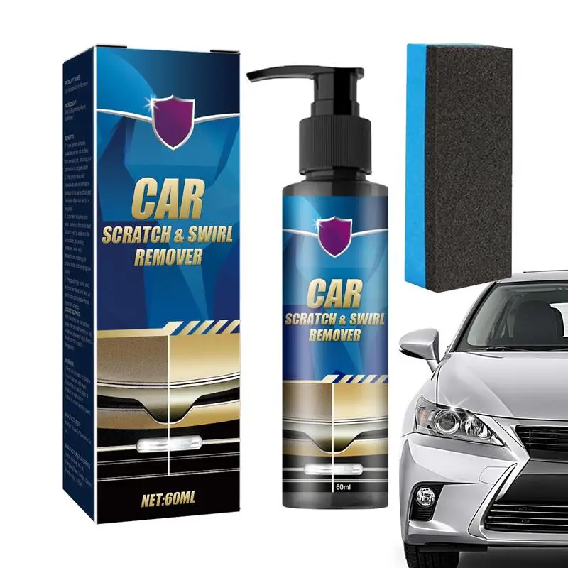 

Car Scratch Repair Liquid 60ml Paint Car Polishing Scratch Remover Vehicles Any Color Paint Light Scratches Fix Liquid With