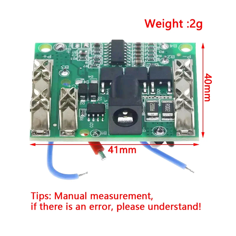 5s Bms 3mos 18650 Drill 18V Lithium Battery Charging 21V PCBA Hand Electric Power Tool Accessories