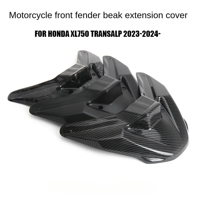 

For Honda XL750 Transalp 2024 New Motorcycle Front Extension Fender Beak Extension Cover, Motorcycle Accessories