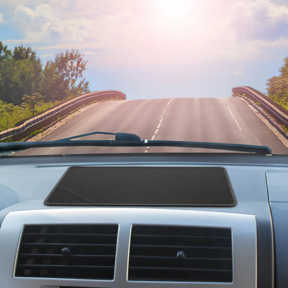 

2Pcs Car Dashboard Anti-Slip Pad Large Non-Skid Dash Mat Phone Keys Sunglasses Holder Car Interior Accessories