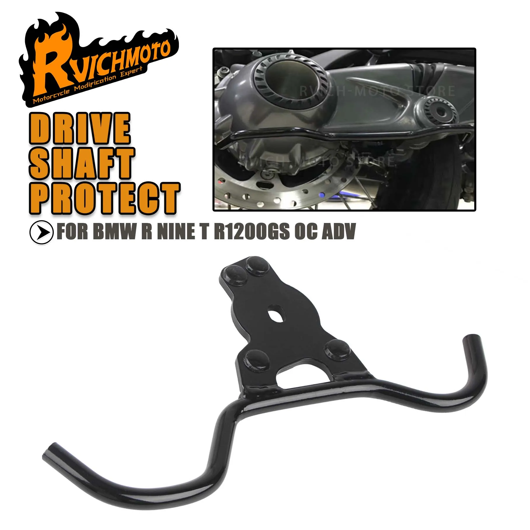 R9T R1200 GS RNINET Drive Housing Crash Slider Rear Drive Shaft Protector For BMW R NINE T R9 9T 9 T NINET R1200GS 1200GS OC ADV
