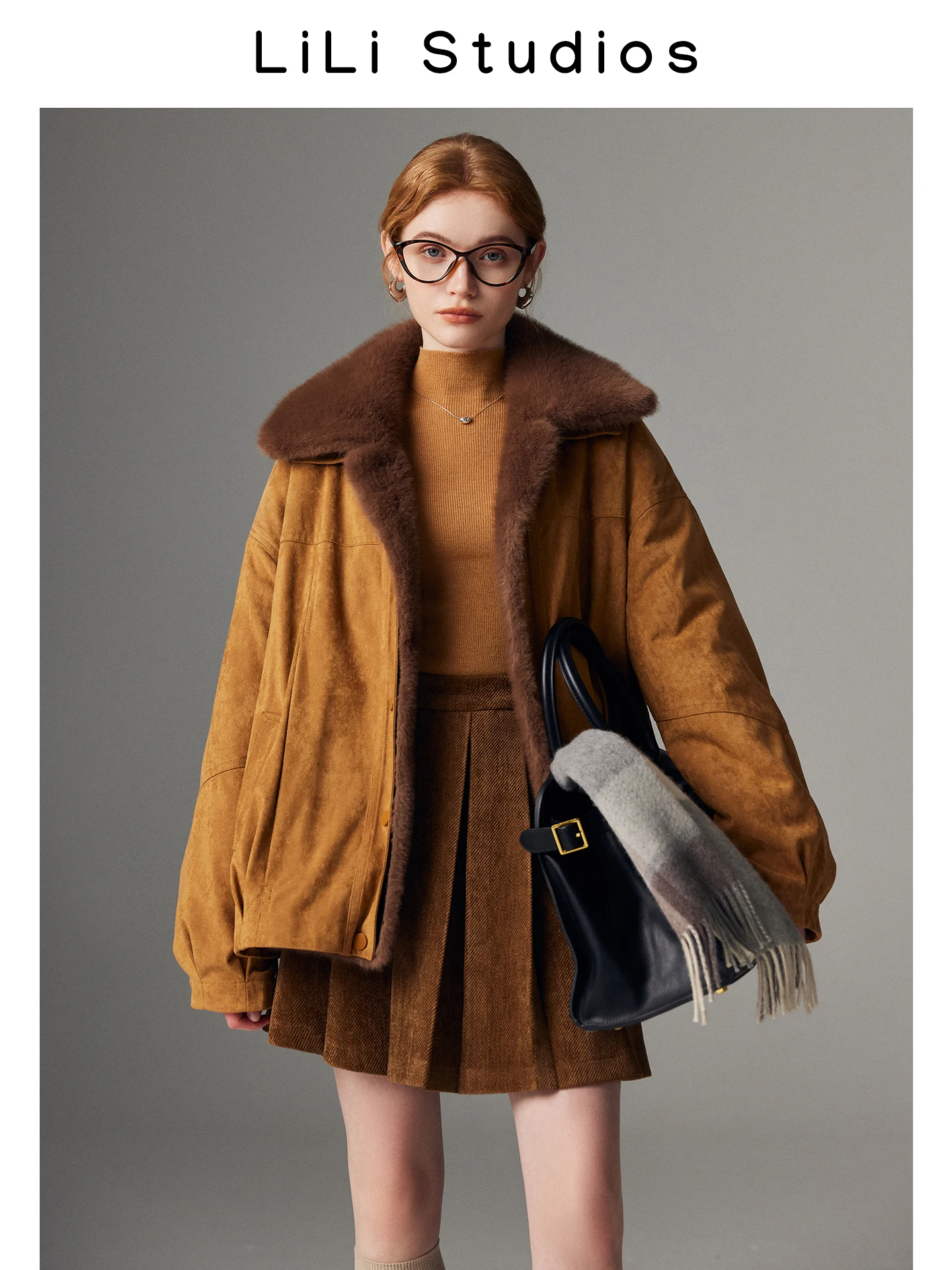 

Съемная утепленная женская куртка-пуховик с меховым воротником в корейском стиле, однотонная, для повседневной носки, ветрозащитная, молодежная парка