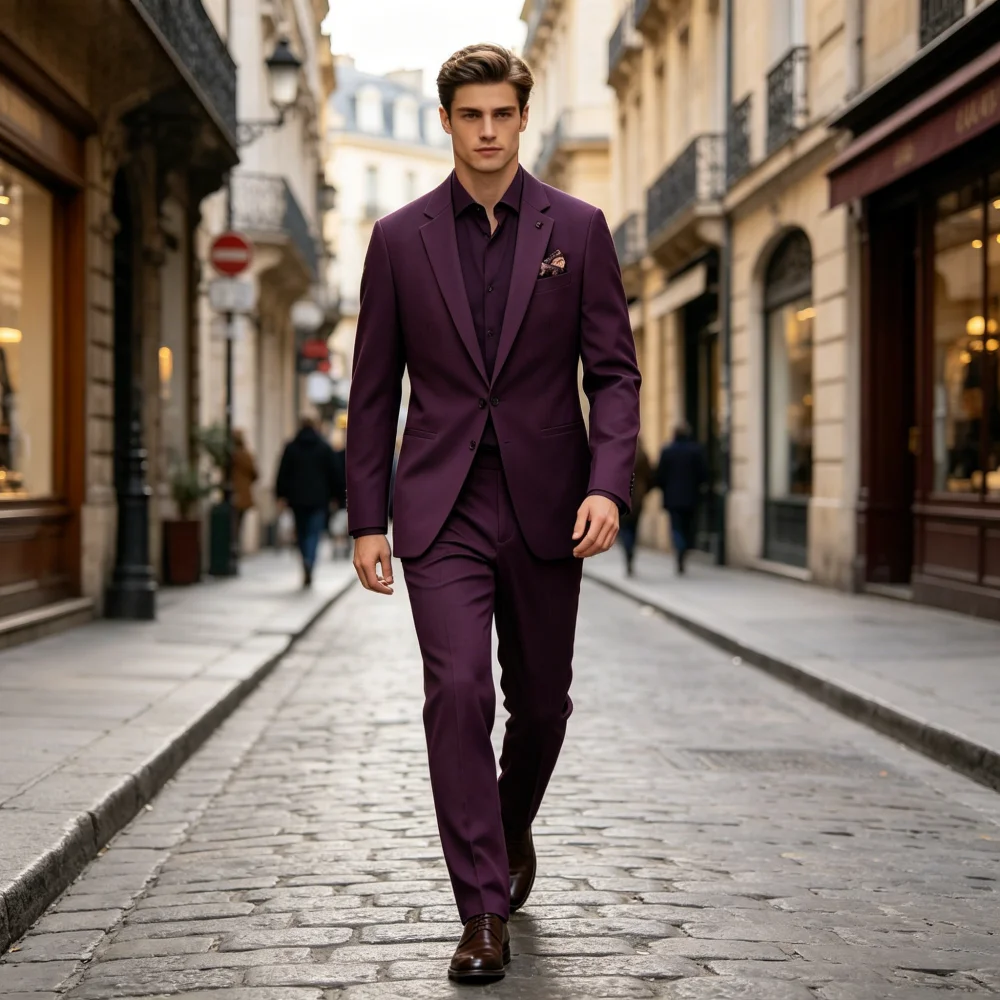 

Men's Loose Suit plus Size Professional Business Wedding Formal High Quality Terno Solto Grande Peso Negócios Casamento