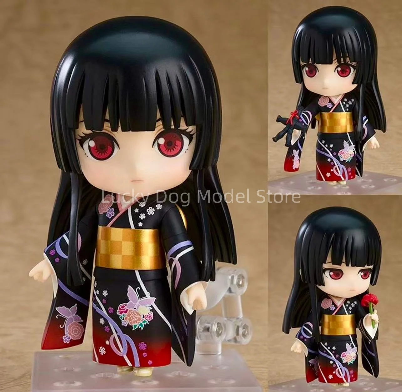 

100% Original Nendoroid1634 Jigoku Shoujo: Yoi no Togi Ai Enma PVC Action Figure Anime Model Toys Collection Doll Gift