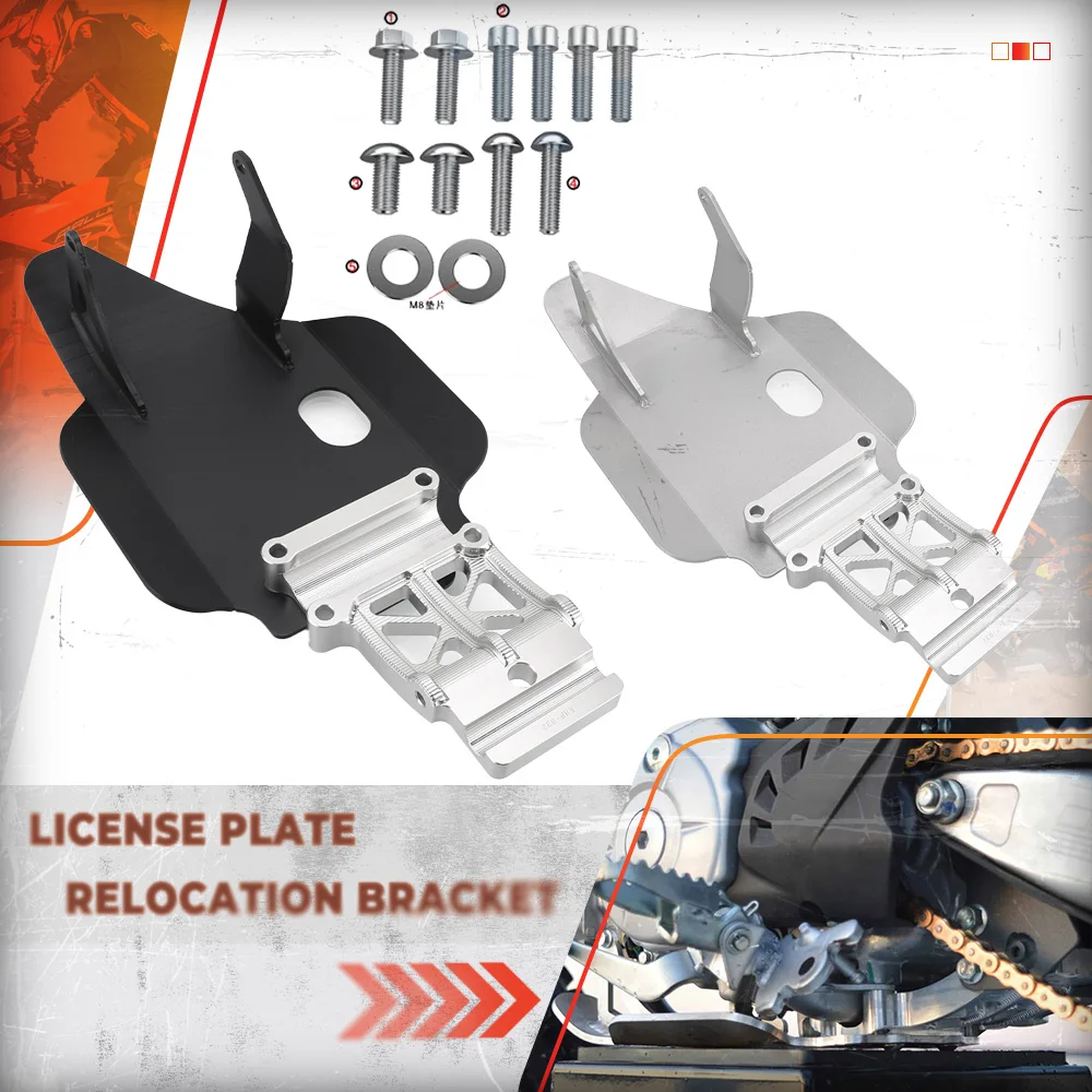 

For Honda CRF110F 2013 - 2019 2020 2021 2022 2023 2024 2025 CRF 110 F Motorcycle CNC Aluminum Billet Cradle and Skid Plate Set