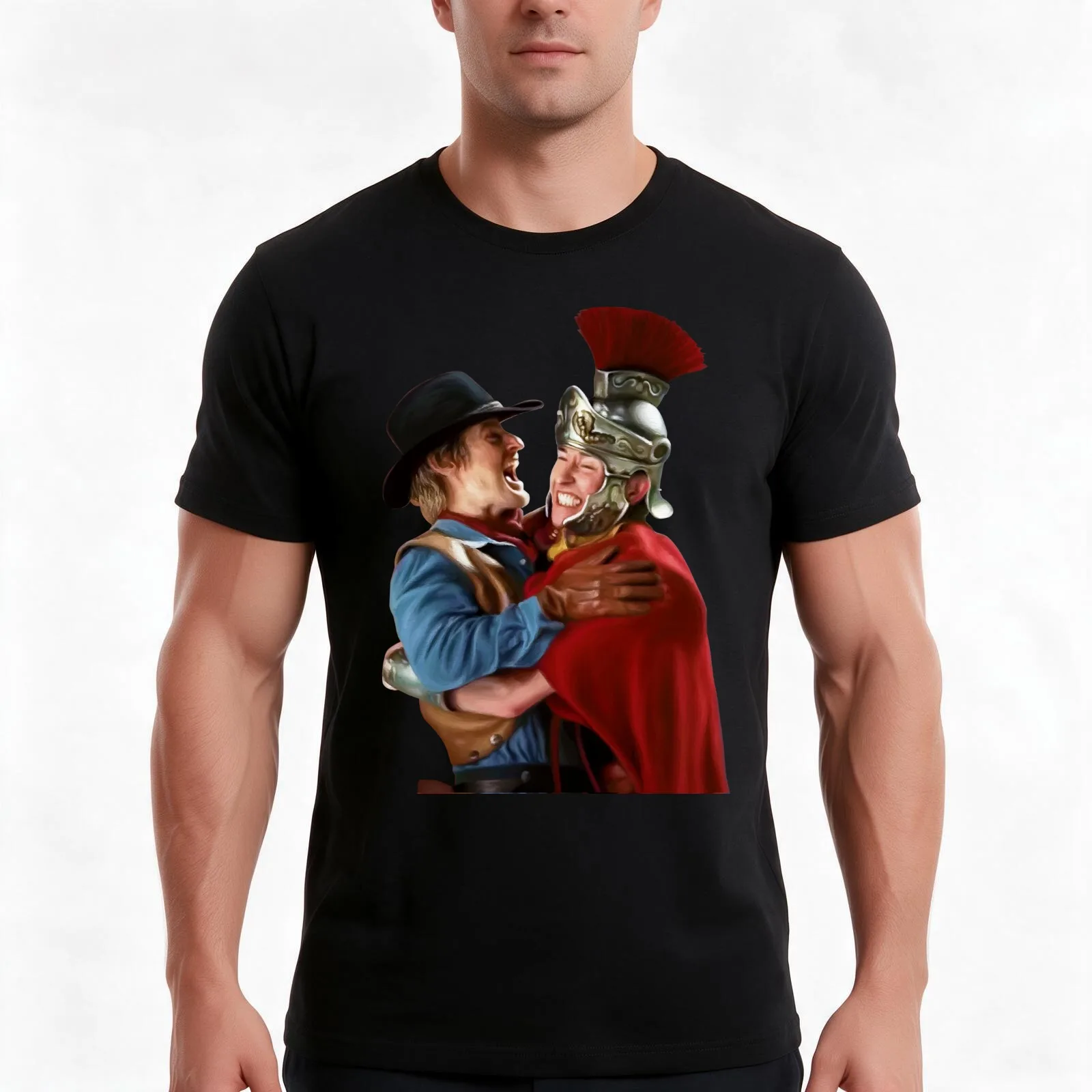 between rival and friends T-Shirt, Summer Casual Cotton Tee, Oversized Streetwear Tops, Vintage Graphic Print, Unisex Men Women