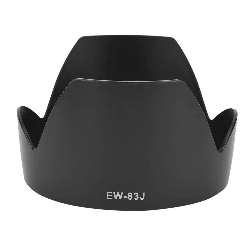 EW-83J EW83J 77mm Flower Petal Lens Hood Shade for Canon EOS EF-S 17-55mm f/2.8 IS USM / 17-55 mm F2.8 IS USM Camera Accessories