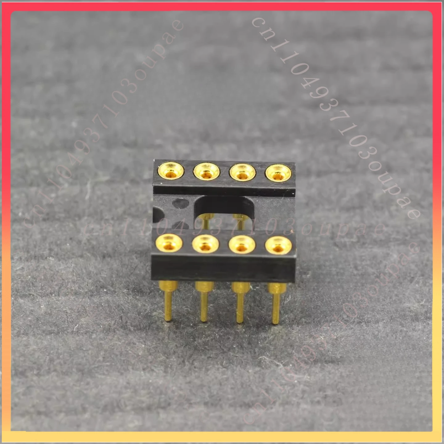 

10U Японское производство, 10-контактный позолоченный разъем из бериллиевой меди для 8-контактного операционного усилителя OMRON, DIP-корпус