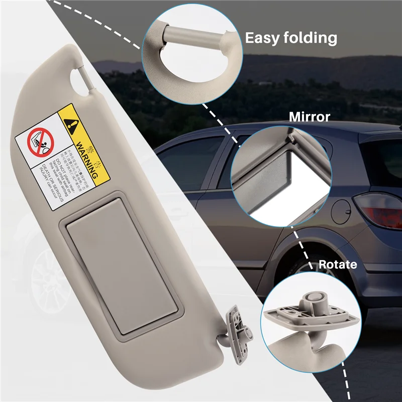 

Car Inner Sun Visor Shield Shade Board For 301 Citroen C3