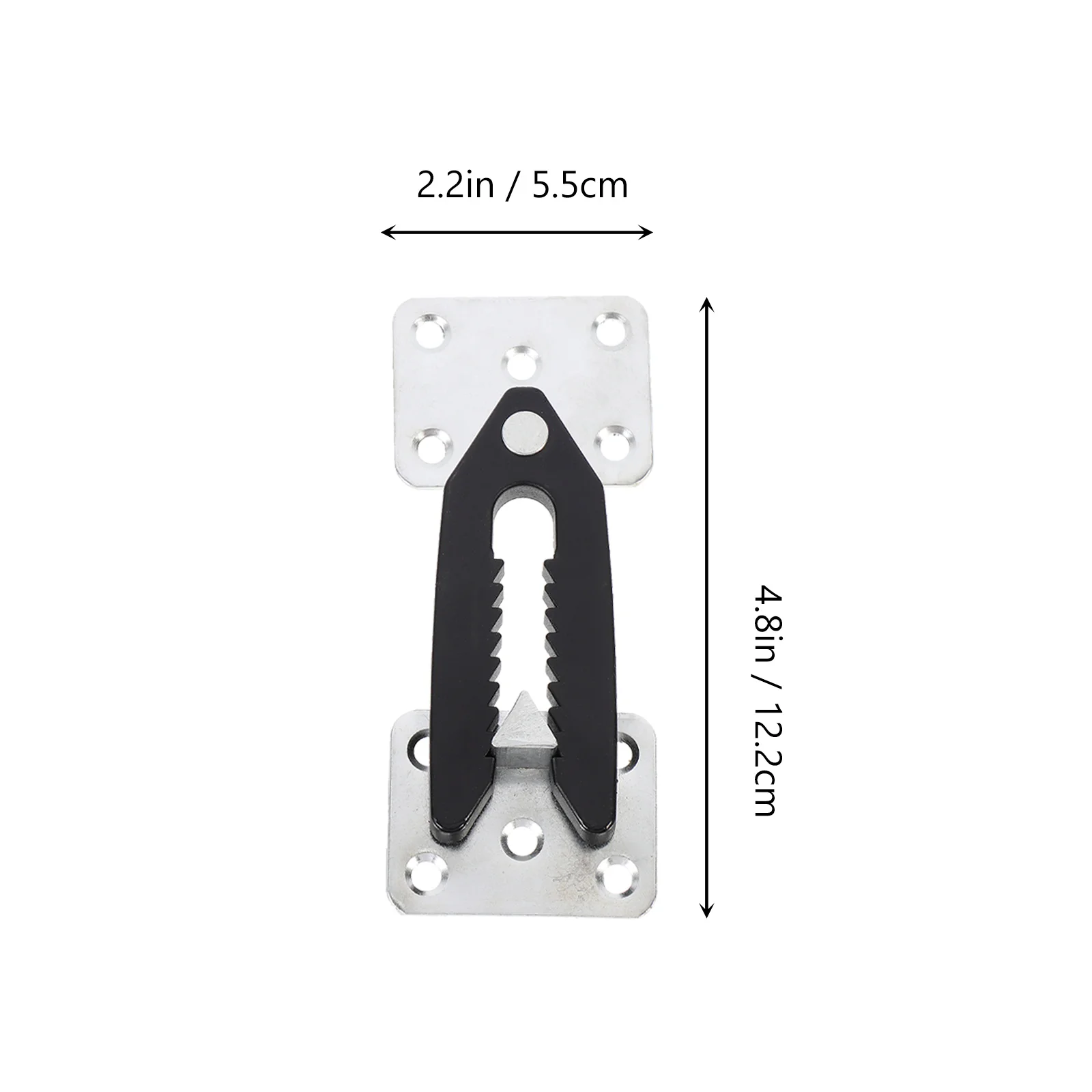 Conector de abrazaderas de cocodrilo para sofá, combinación de conectores seccionales para muebles, acero plateado