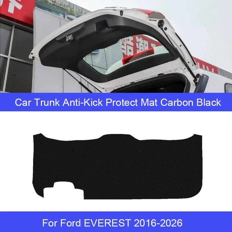 باب السيارة الداخلي الخارجي Theshold المضادة للركلات حماية الوسادة بولي Leather الجلود الجذع المضادة للأوساخ مقاومة للخدش لفورد ايفرست 2016-2026 #2