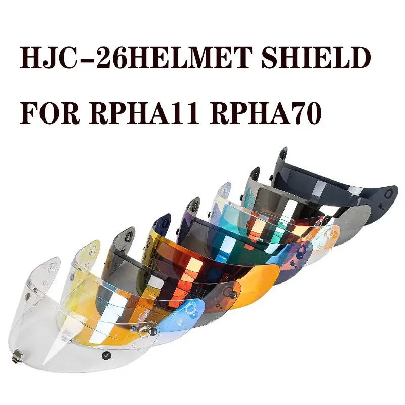 

Helmet Lens Visors for Hjc Rpha-11 Rpha-70 Helmet Glass Hj-26 Helmet Shield Multi Color Available Anti-fog Stickers