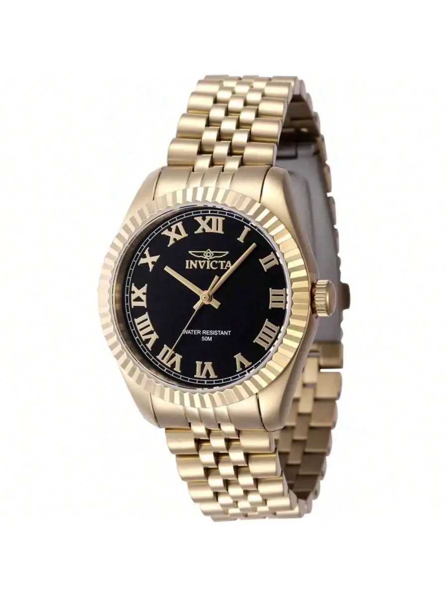 Invicta 47417 Women's Specialty Quartz Black Dial Bracelet Watch