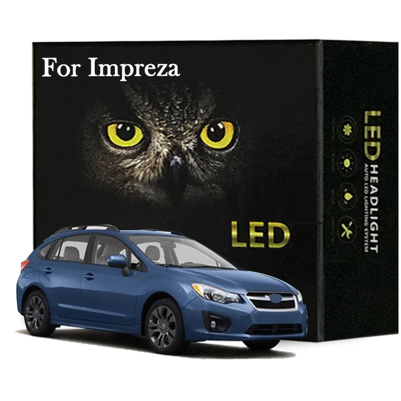 

Led Interior Light Kit For Subaru Impreza 1990-2015 2016 2017 2018 2019 2020 2021 Coupe Sedan hatchback Led Bulbs Canbus