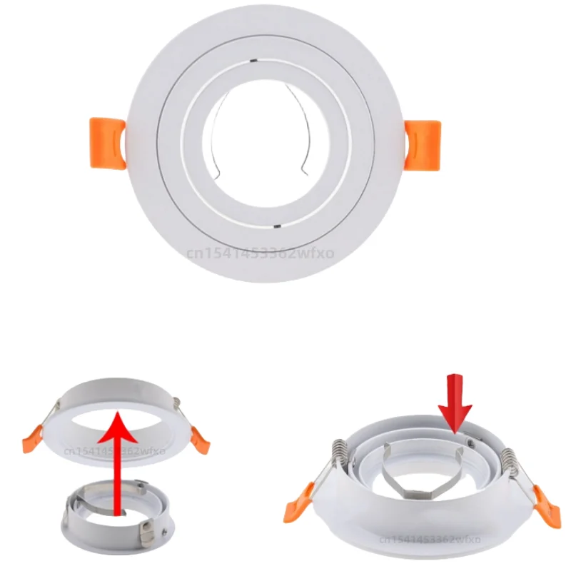 Seiko aluminum replaceable GU10 light frame MR16 light housing LED downlight E27 day flower light COB spot light indoor lighting