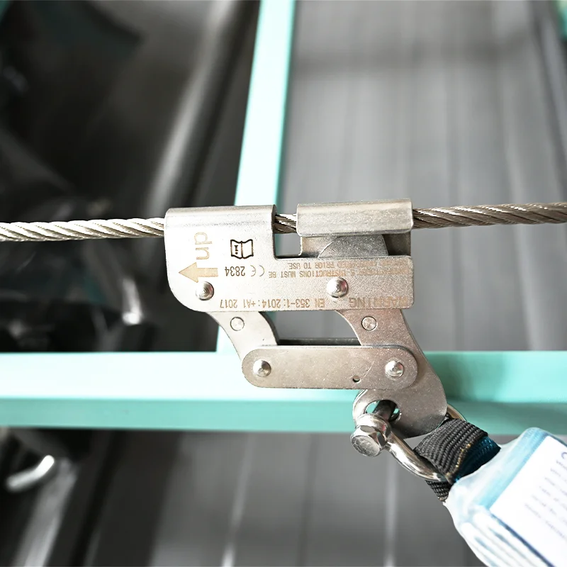 Climbing Safety Buckle, Fall Arrest Kit, Stall Lock for Energy Storage Tower Work, 100% Secure Hook