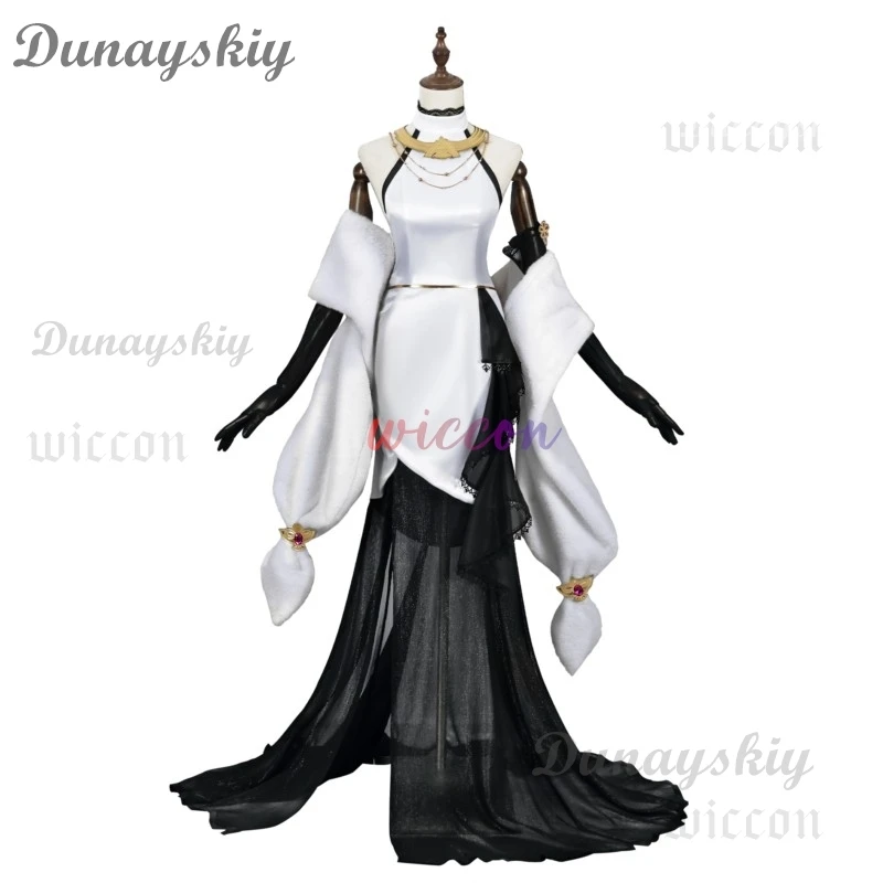 جينشين إمباكت ياي ميكو أزياء تنكرية رائعة لعيد موحد فستان سهرة شعر مستعار ملابس لعب الأدوار والحفلات