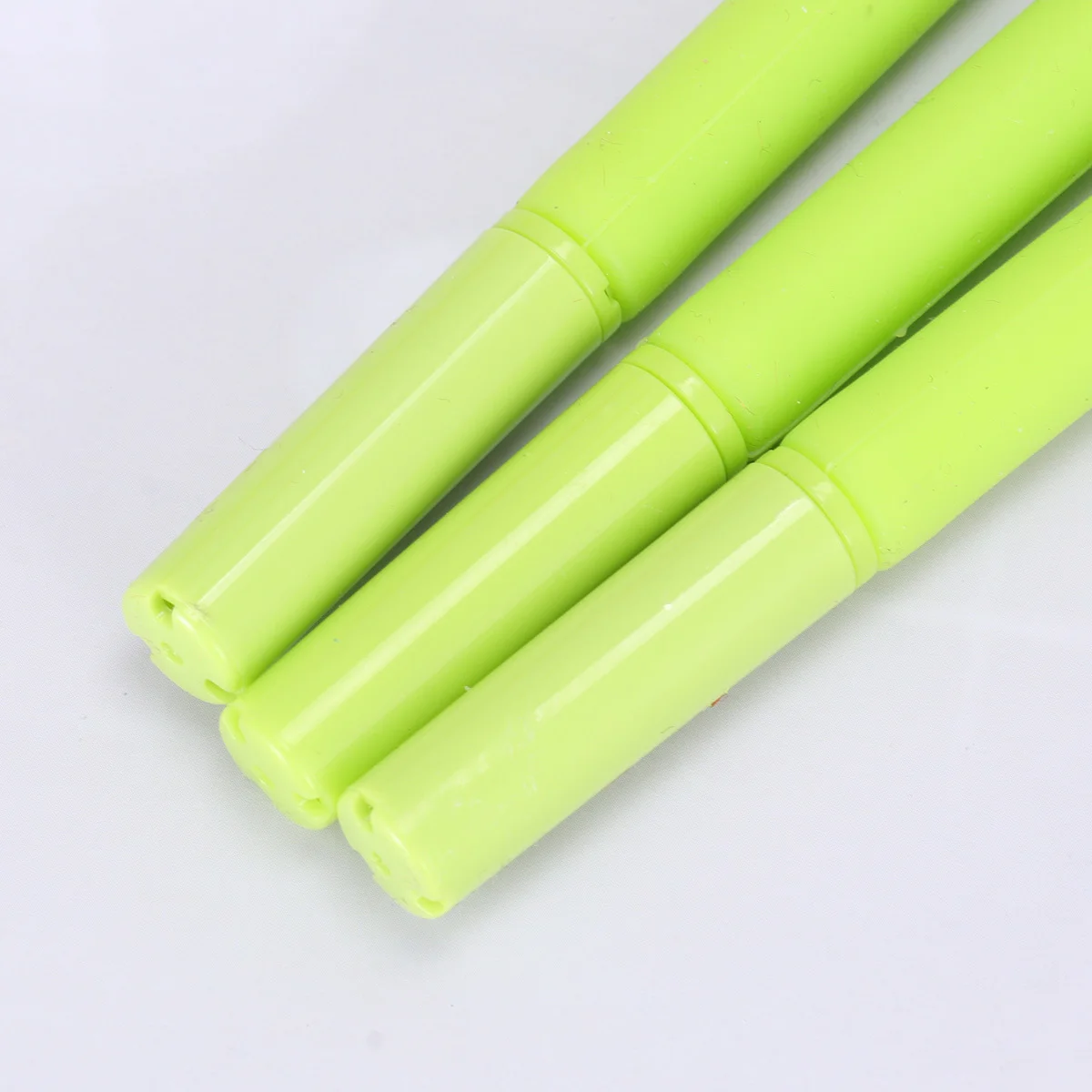 

3Pcs Gel Flower Silicone ABS Material 0.5mm Black Ink Creative Middle School Office Writing Tool for Student Gift