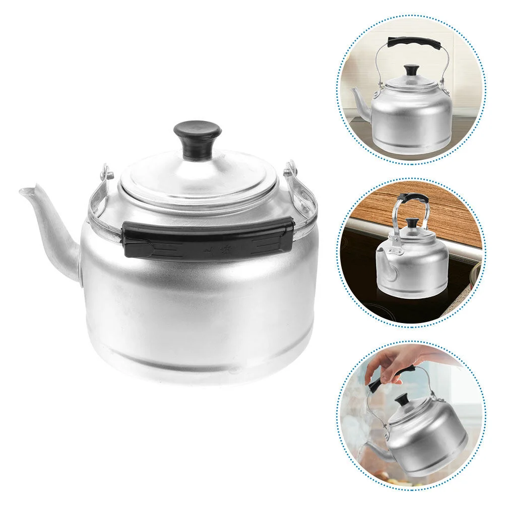 Aluminum Induction Heater Coffee Maker Boiler Pot Anti-Scald Coffee Coffee Makerbottle 6L Traditional Rice Pot Coffee