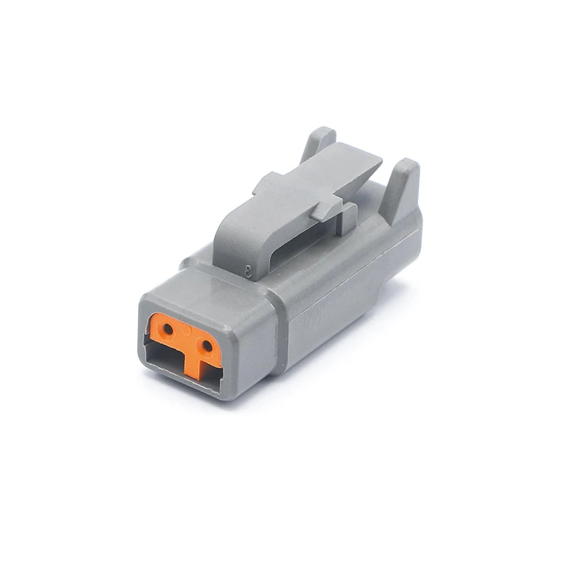 10/50/100 Sets Deutsch DTM Type Waterproof Automobile Connector Male Female Plug Socket With Terminal  DTM04-2/3/4/6/8/12 Pin