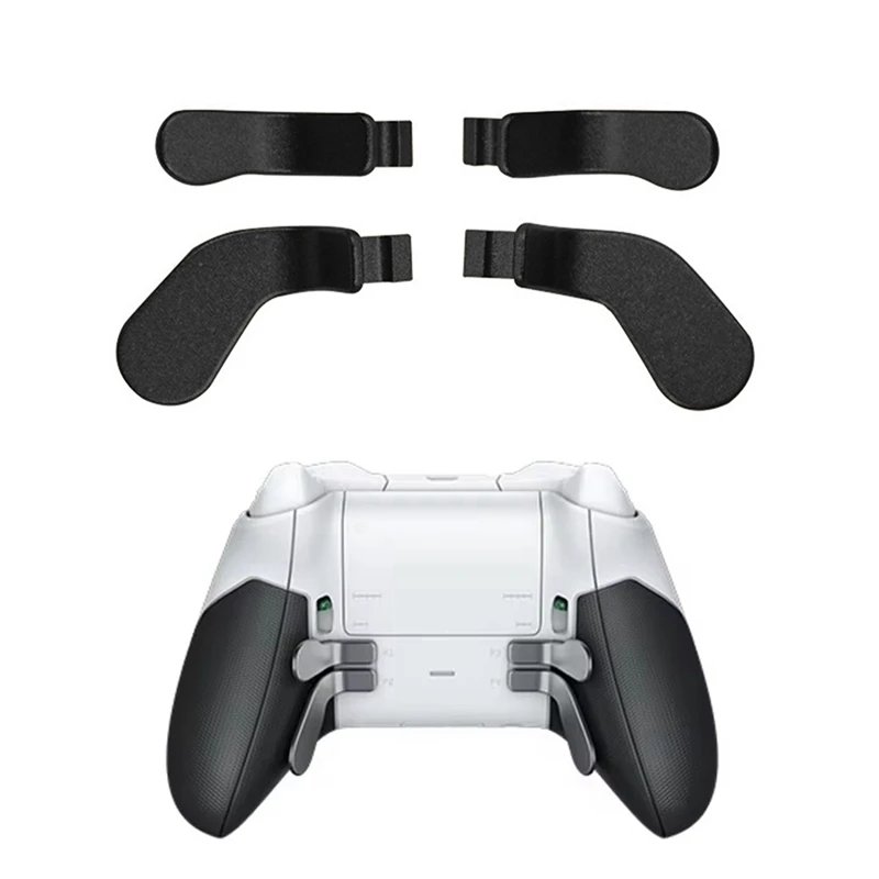 1つのエリートシリーズ用のワイヤレスコントローラーパドルキット、金属電気メッキパドル、4 in 1、1/2コントローラー