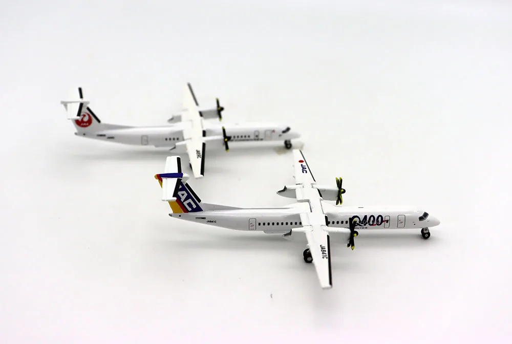 New 1/400 Scale JAC JA841C & JAL JA81RC Aircraft Model Alloy Diecast Toys For Collection gift