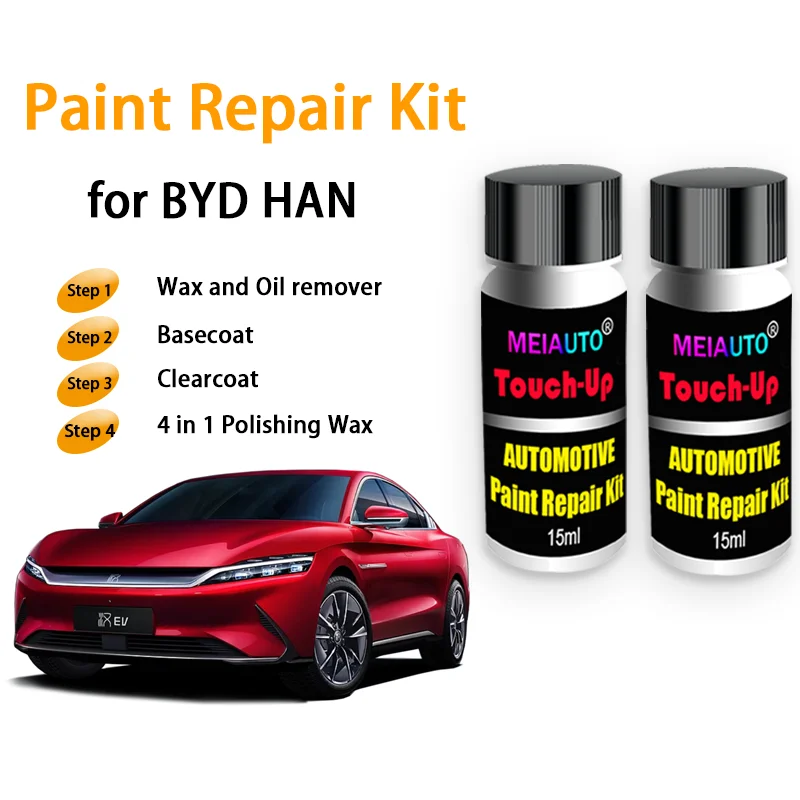 

Car Paint Repair kit for BYD HAN Touch-Up Paint Scratch Remover Automotive Paint Care Accessories Black White