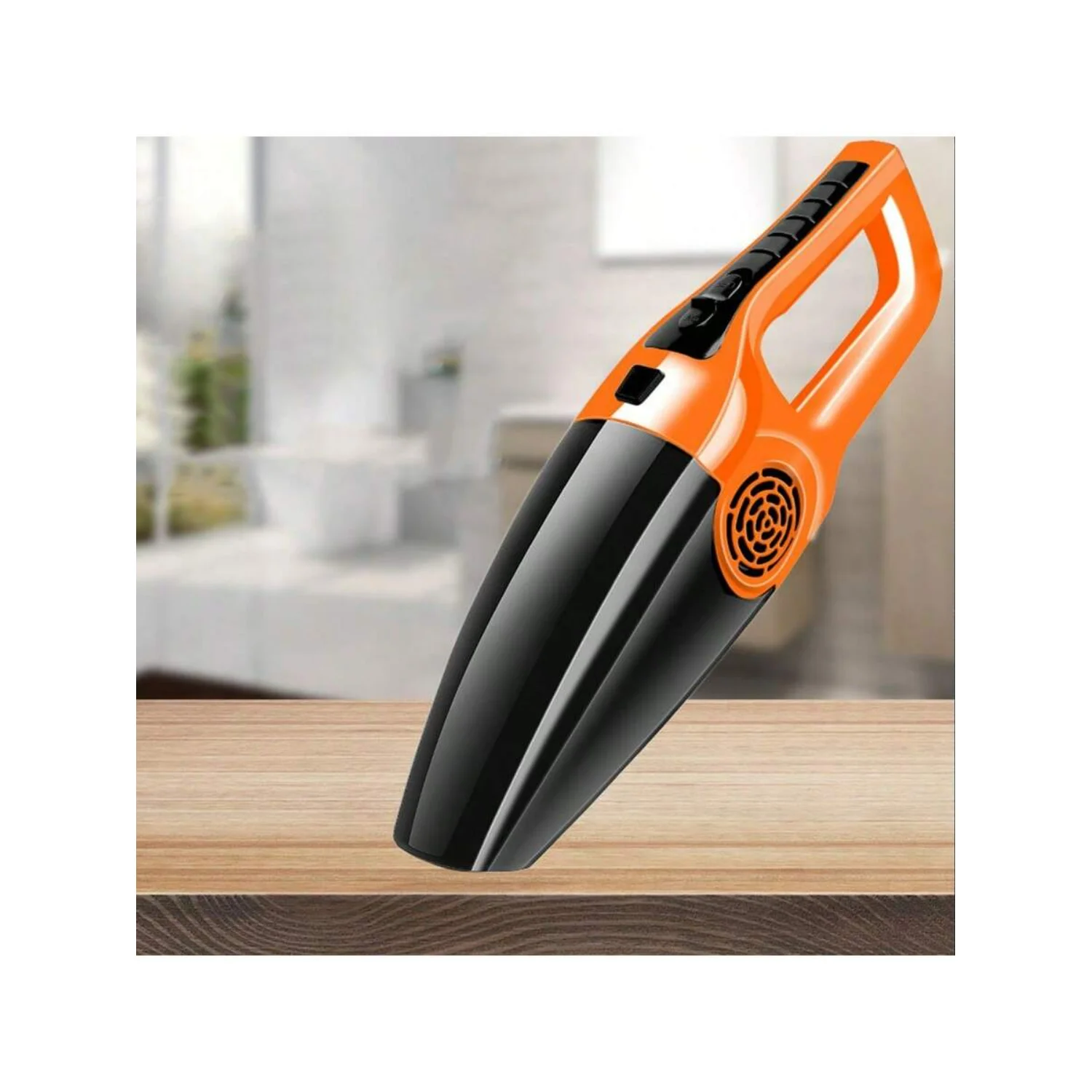 

High-Power Wet/Dry Dual-Use Car Vacuum Cleaner, 5000mbar Cordless Mini Car Vacuum
