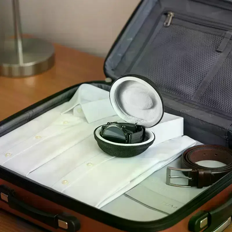 1Pcs Shockproof Impact Resistant Portable Storage Box Single Watch Travel Case For Smart Watch Wristwatch Daily Outdoor Carry