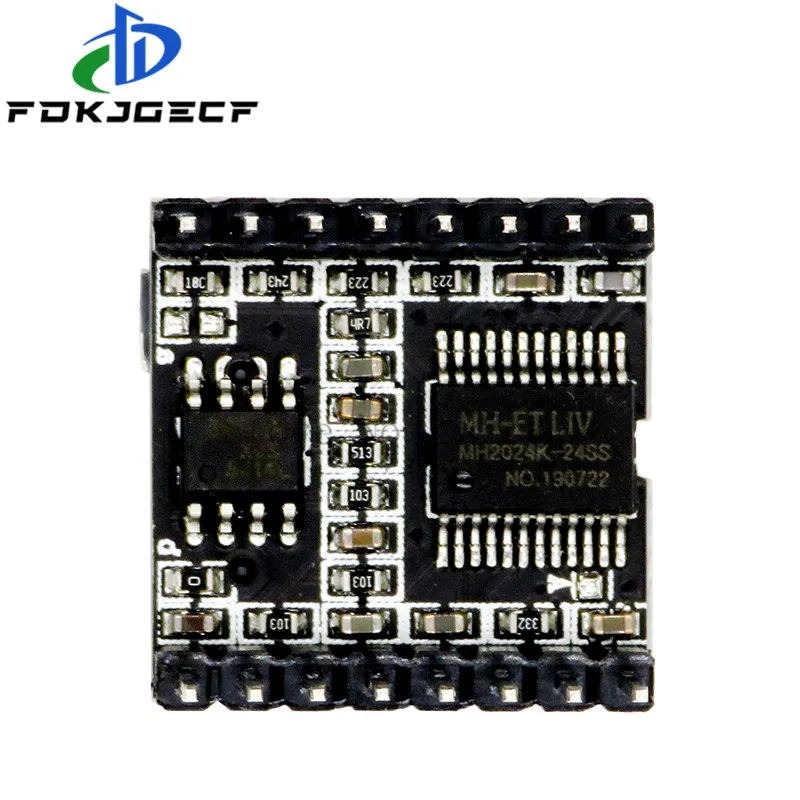 Picture 3: DFPlayer Mini MP3 Player Module MP3 Voice Decode Board Supporting TF Card U-Disk IO/Serial Port/AD for arduino Diy Kit