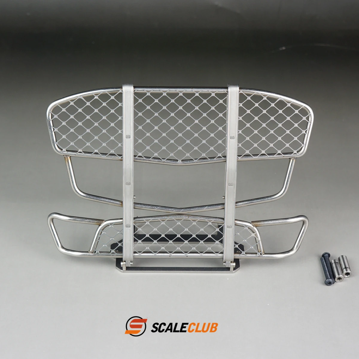 Scaleclub Model 1/14 For Benz  Actros Drag Head Metal Anti-collision Fence Animal Pen Bullpen For Tamiya Lesu Rc Truck Trailer