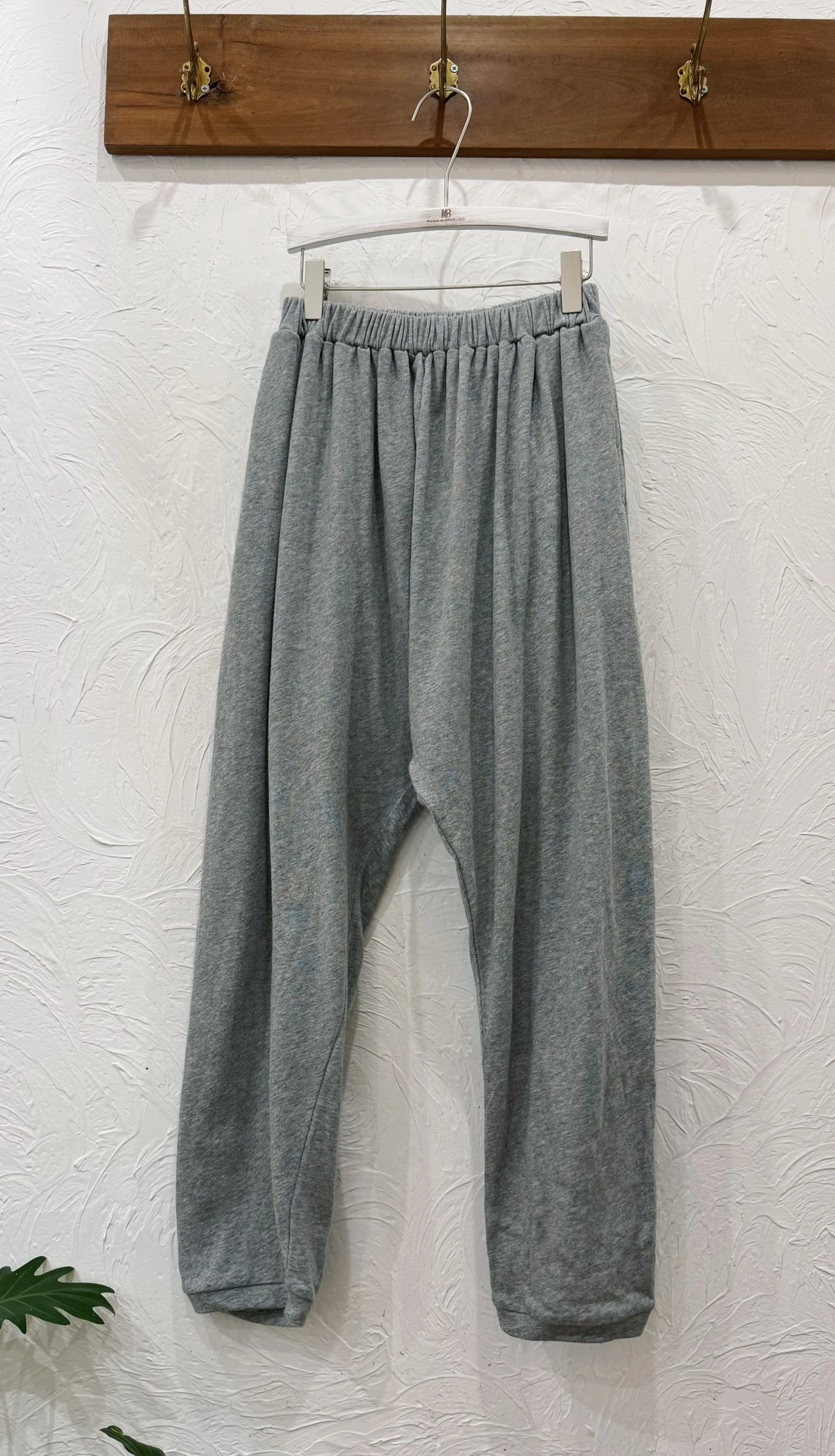 ウェイドコットンカジュアルパンツ、ルーズストライプウエスト66、2025年秋、レディースハイウエストルーズフィット快適コットンパンツ