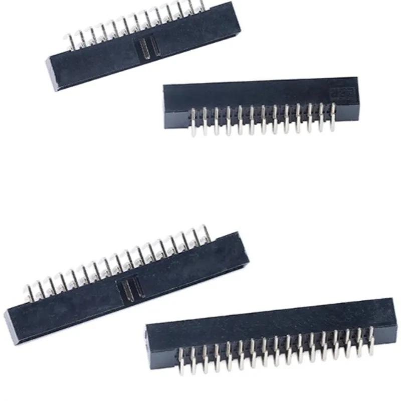 DC3-6/8/10/12/14/16/20-50P изогнутый штифт, шаг 2,0 мм, простая рупорная розетка, разъем IDC