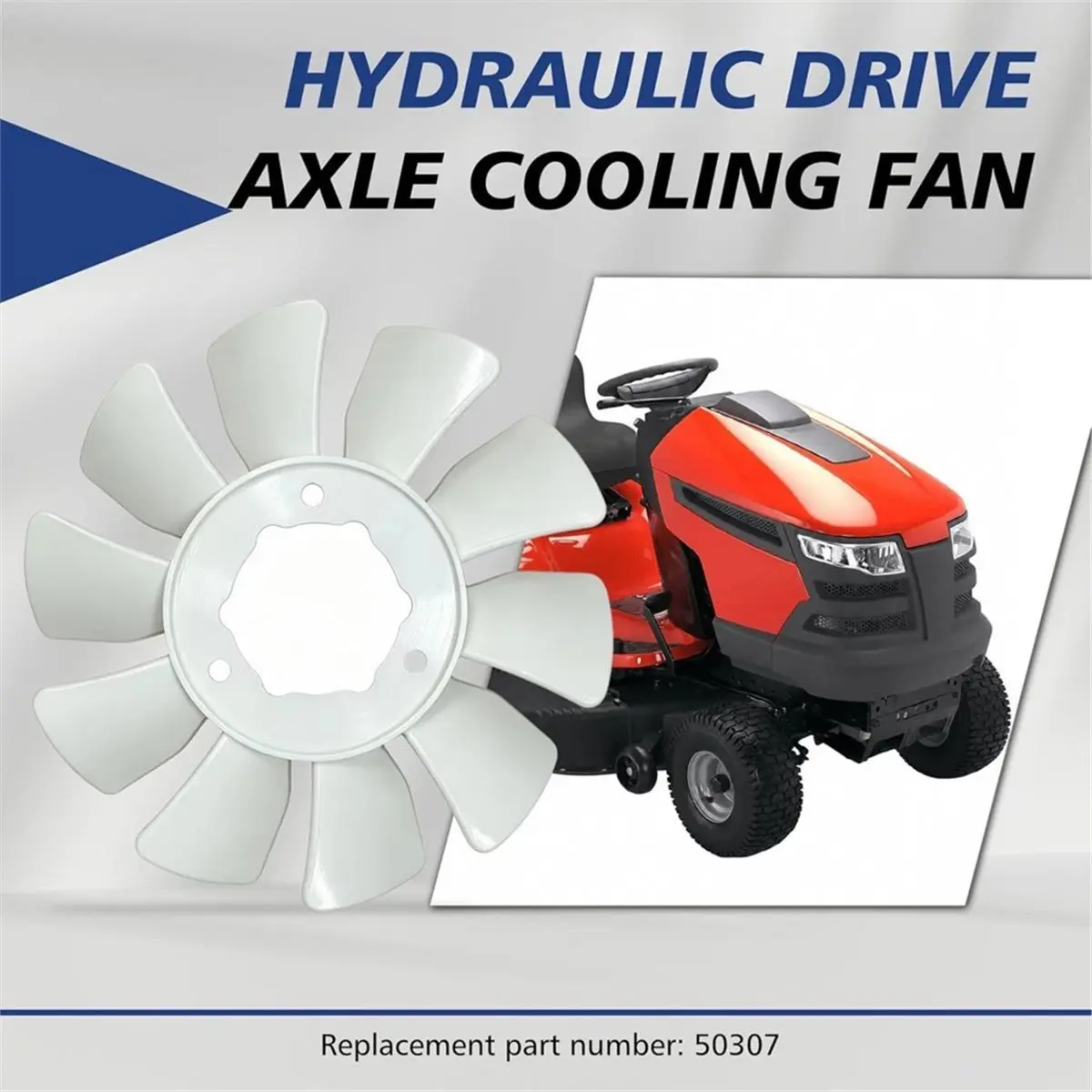 Replacement 7-Inch Fan for Transmissions - 10-Blade Design for Enhanced Cooling & Durability 50307