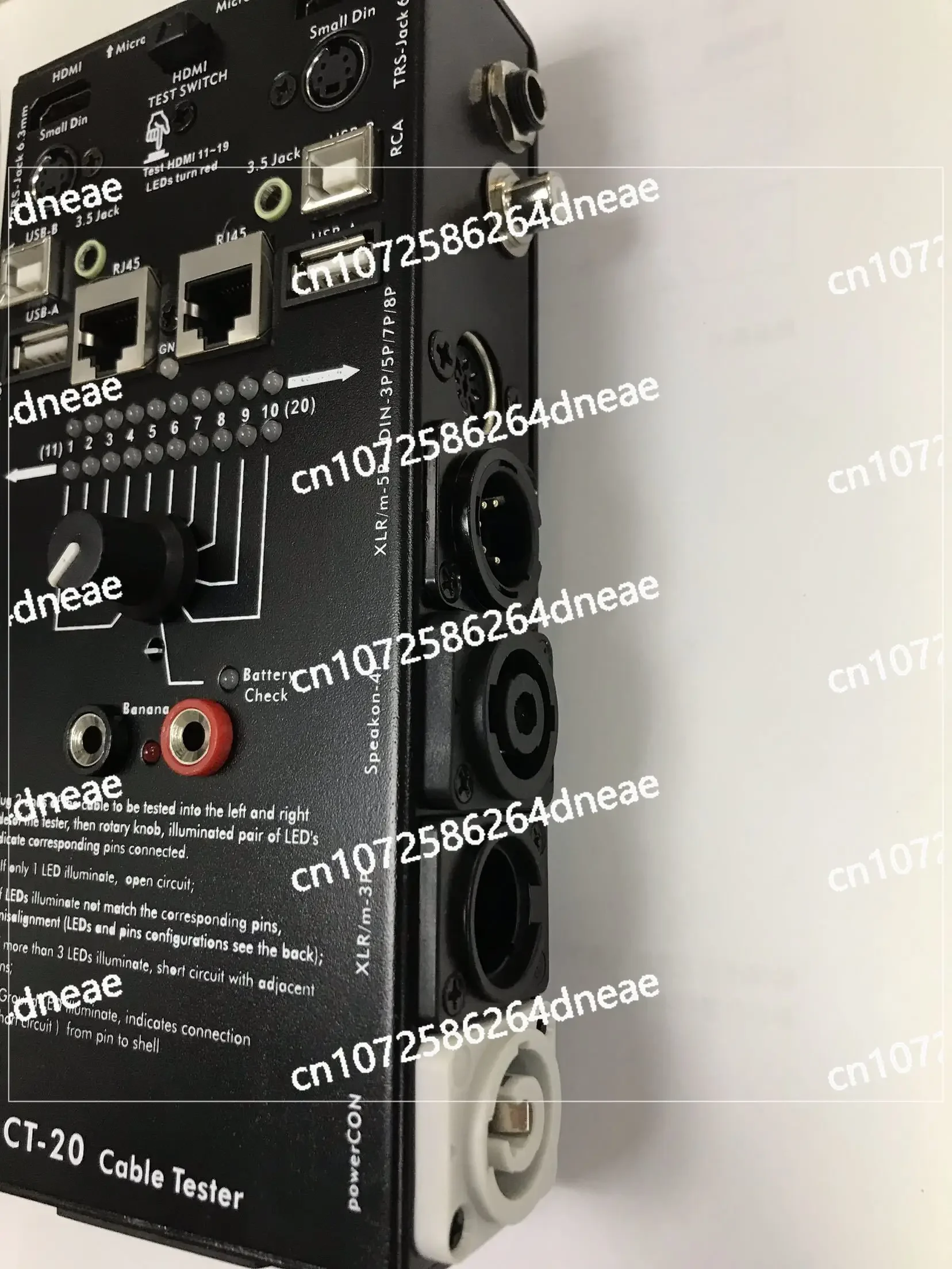 

HDMI Line Tester, CABLE TESTER Line Tester, Network Line Tester, Cannon Line Tester,