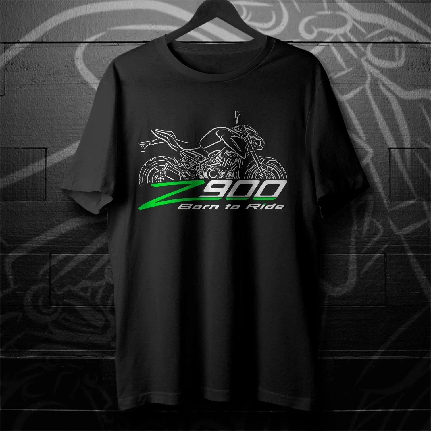 Z900 2017-2025 - Motorrad-T-Shirt für Fahrer – Detail 3