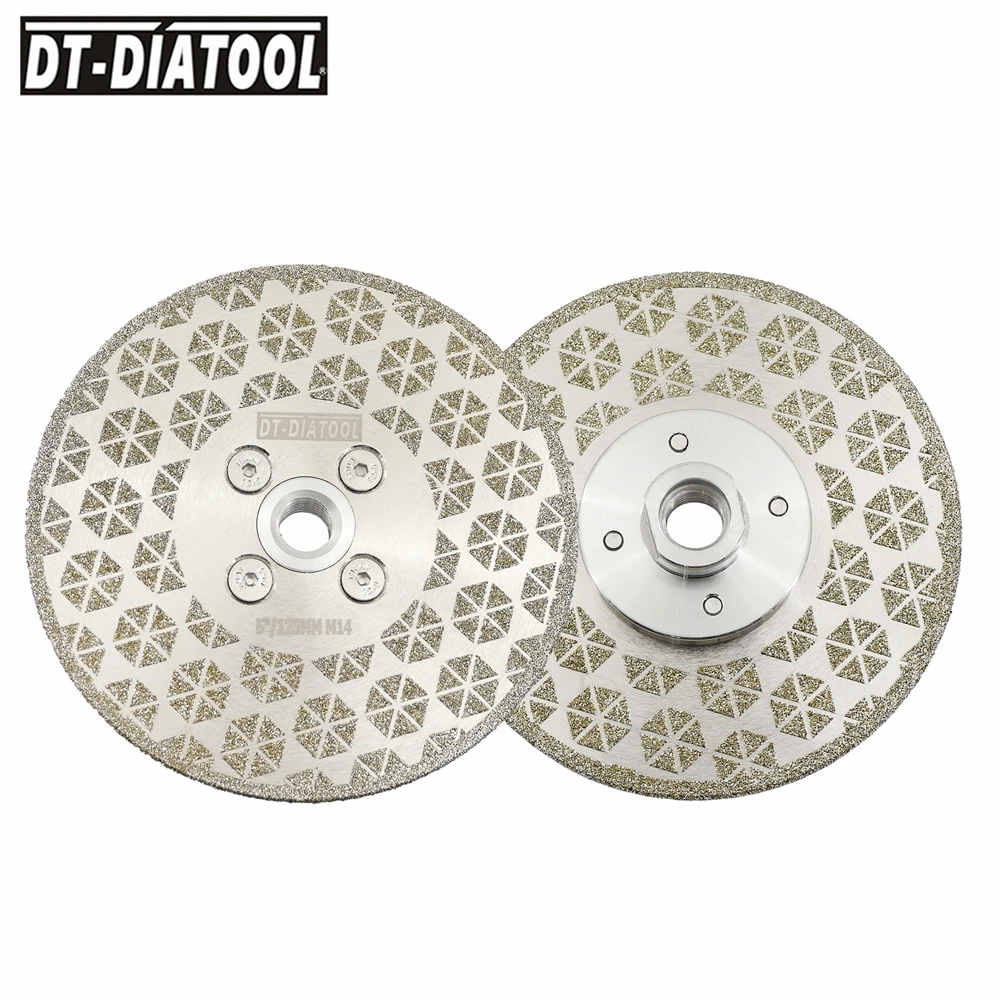 

DT-DIATOOL-Electroplated Diamond Saw Blade Both Sides For Marble Granite Ceramic Diamond Cutting Grinding Disc 1pc Tile Blade