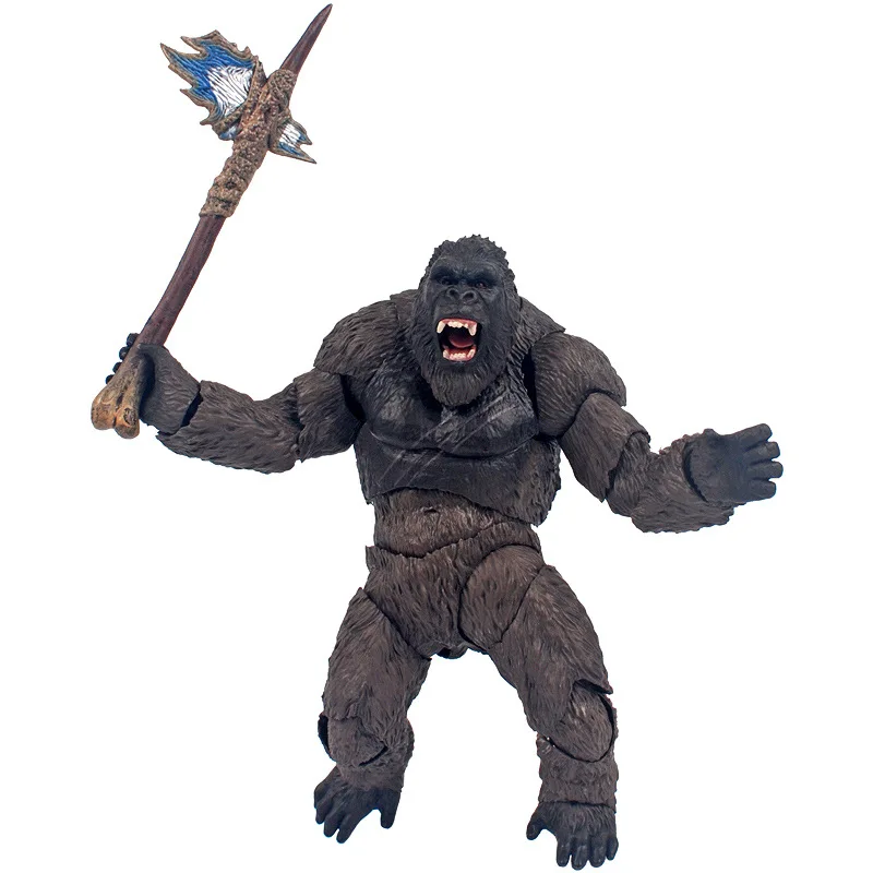 2021 King Kong Vs Godzilla Action Figure Movie Model Movable Joints Kingkong Toys for Children Kids Gifts