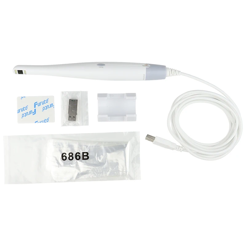 VVDental Portable Digital Oral Endoscope Intraoral Camera 1300W Pixels With 8 White Cold LED Light for Dentistry Oral Inspection