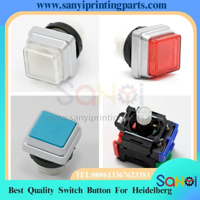 Best Quality Heidelberg Switch Button 00.780.2317 00.780.2318 00.780.2320 00.780.2321 00.780.2324 For SM102 CD102 SM74 Printing