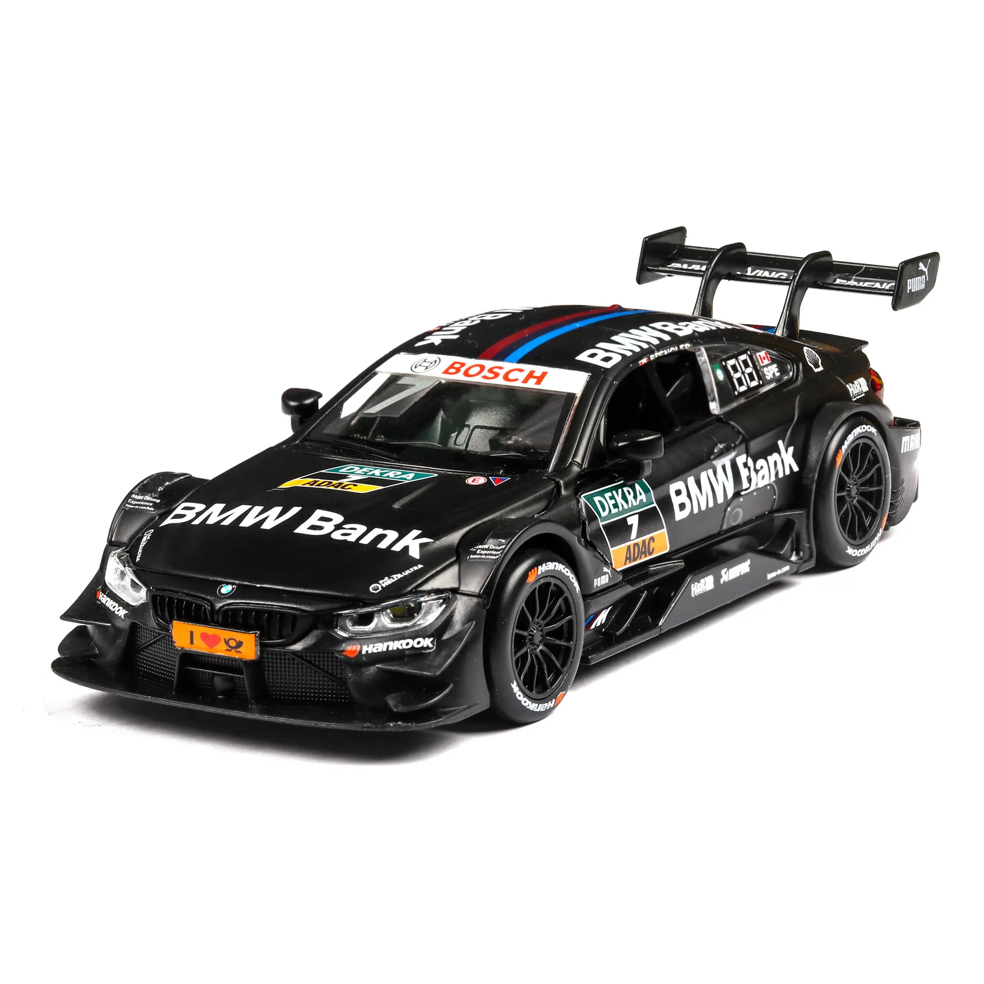 

1:32 BMW M4 DTM M8 GTE Le Mans Racing Car Car Model Alloy Car Die Cast Toy Car Model Pull Back Children's Toy Collectibles