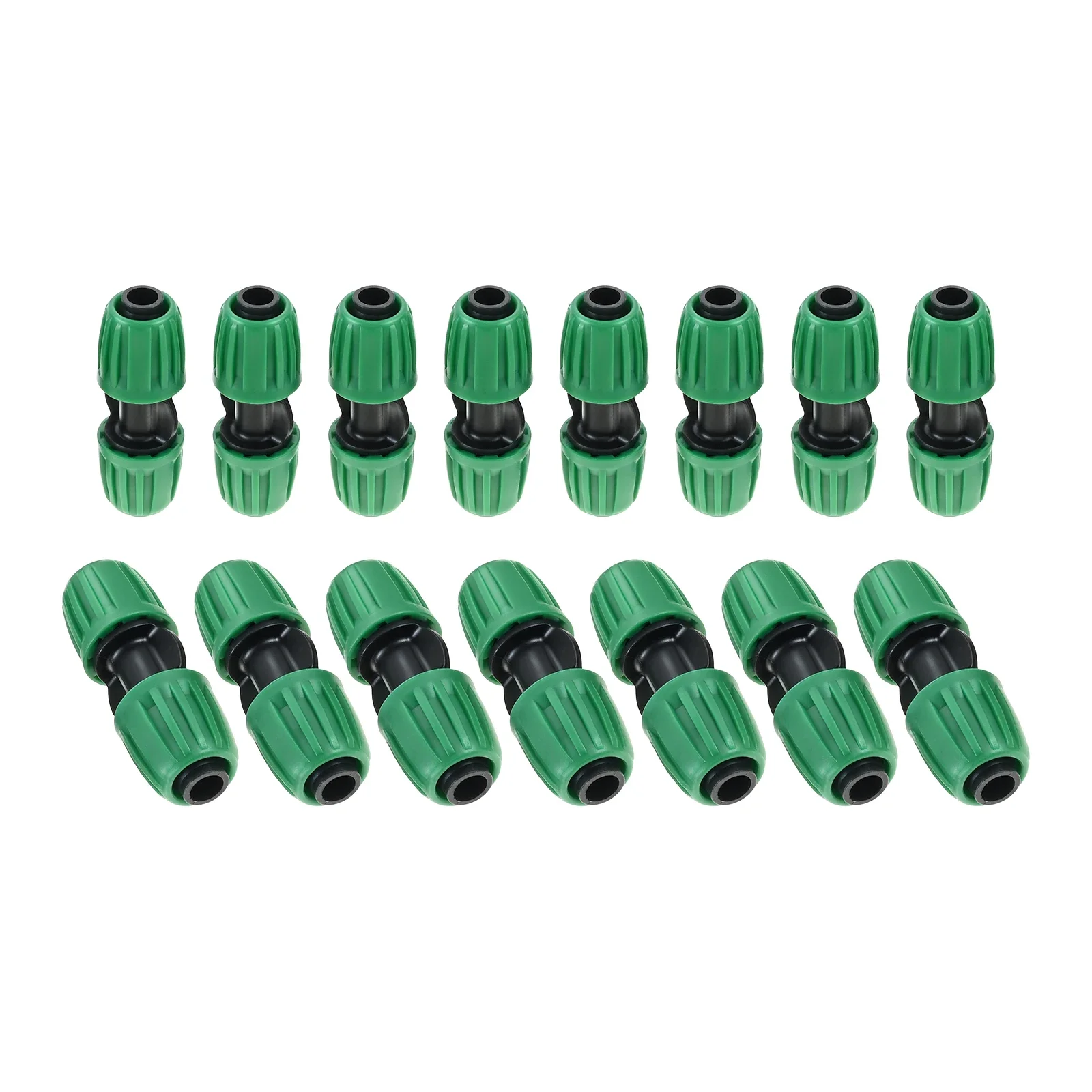15Pcs 1/2 Inch Tubing Straight Coupling for Drip Irrigation Fittings For Pipes Residential Farm Greenhouse Gardening Accessories