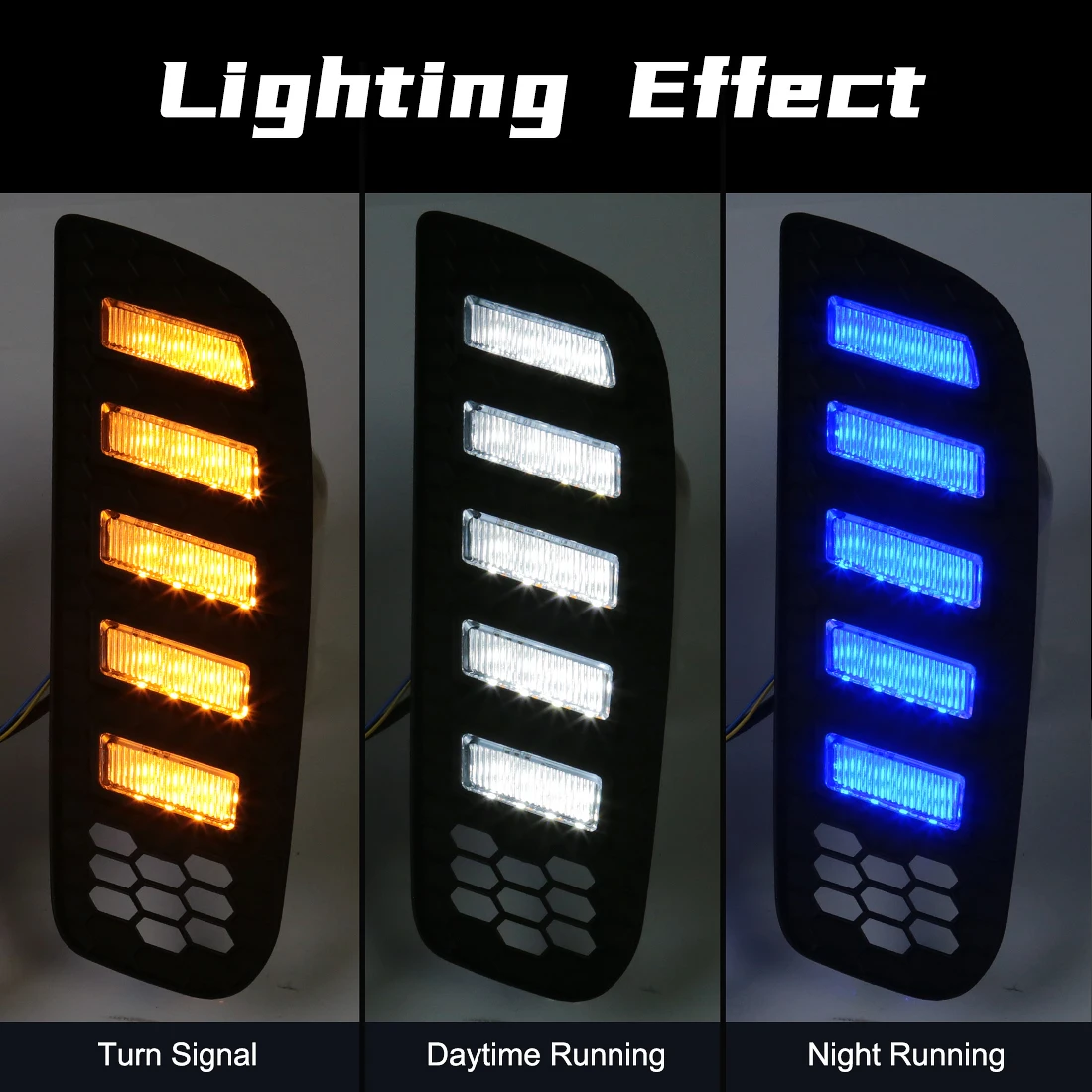 new Mazda CX-50 CX50 2023 2024 LED Daytime Running Light Car Fog Dynamic Turn Signal Lamps White Yellow Blue Car Accessories