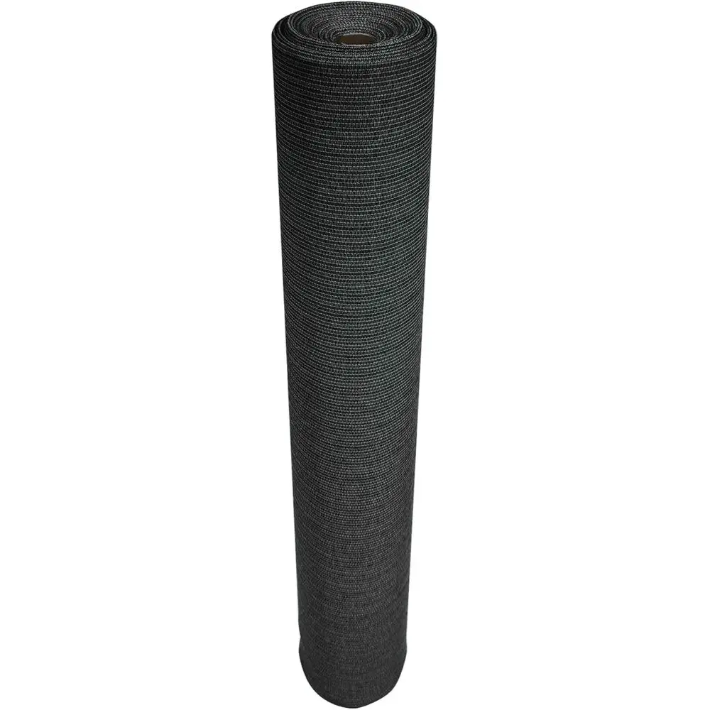 

Builder's Block truction Privacy Sn - Heavy-Duty Tear Resistant Shade abric or ence, Job Site, and Wind Protection, 12tx50t Roll