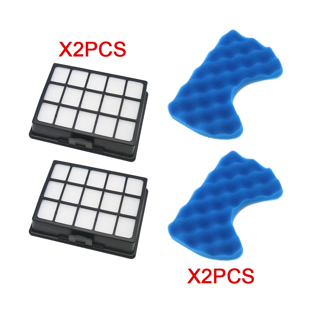 

2set Vacuum Cleaner Filter Spare Part Kit Filters And Sponge Filter for Samsung DJ97-00492A SC6520 SC6530 /40/50/60/70/80/90