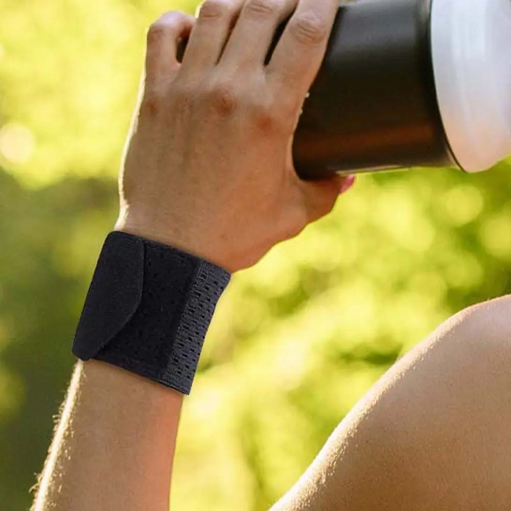 Fitness Summer Gym Sweat Band Carpal Tunnel Compression Hand Band Wrist Brace Wrist Support Palm Guard Protector Wrist Guard